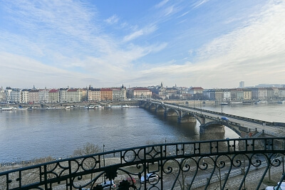 Janáčkovo nábřeží, Smíchov - Praha 5 | Pronájem, Byt 1+1, 70 m²