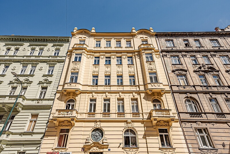 Trojanova, Nové Město - Prague 2 | Sale, Apartment One-bedroom (2+1), 51 m²