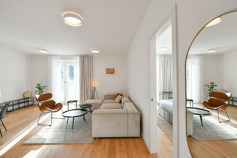 Mydlářka, Dejvice - Prague 6 | Rent, Apartment One-bedroom (2+kk), 76 m²