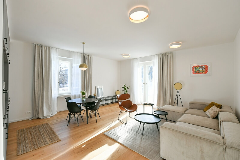 Mydlářka, Dejvice - Prague 6 | Rent, Apartment One-bedroom (2+kk), 76 m²