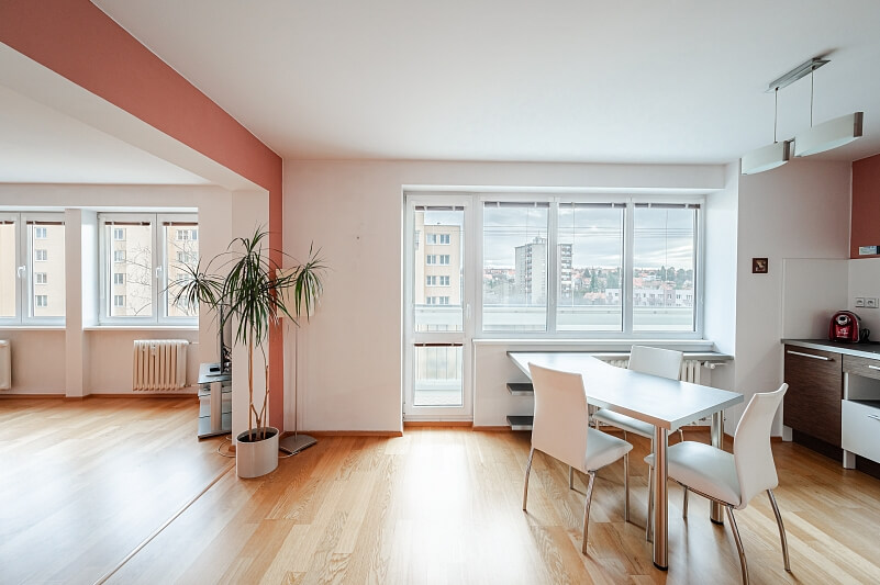 Hrusická, Záběhlice - Prague 4 | Rent, Apartment One-bedroom (2+kk), 76 m²