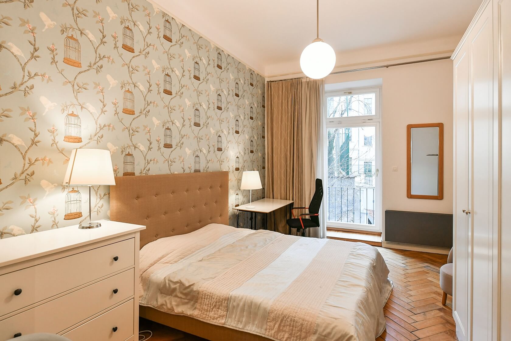 Záhořanského, Nové Město - Prague 2 | Rent, Apartment Two-bedroom (3+kk), 92 m²