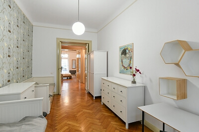 Záhořanského, Nové Město - Prague 2 | Rent, Apartment Two-bedroom (3+kk), 92 m²