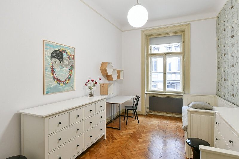 Záhořanského, Nové Město - Prague 2 | Rent, Apartment Two-bedroom (3+kk), 92 m²