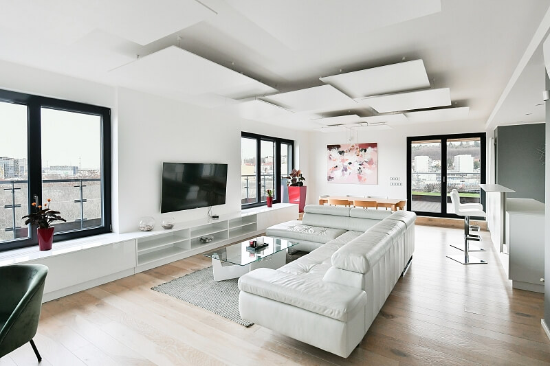 V Mezihoří, Libeň - Praha 8 | Pronájem, Byt 3+kk, 206 m²