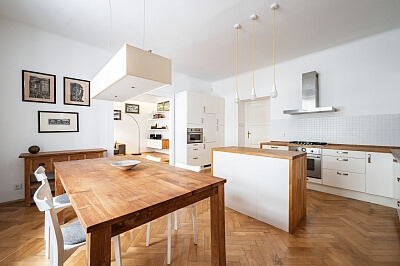 Letohradská, Holešovice - Prague 7 | Rent, Apartment Two-bedroom (3+1), 114 m²