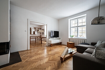 Letohradská, Holešovice - Prague 7 | Rent, Apartment Two-bedroom (3+1), 114 m²