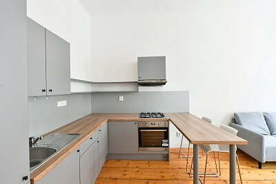 Řipská, Vinohrady - Prague 3 | Rent, Apartment One-bedroom (2+kk), 47 m²