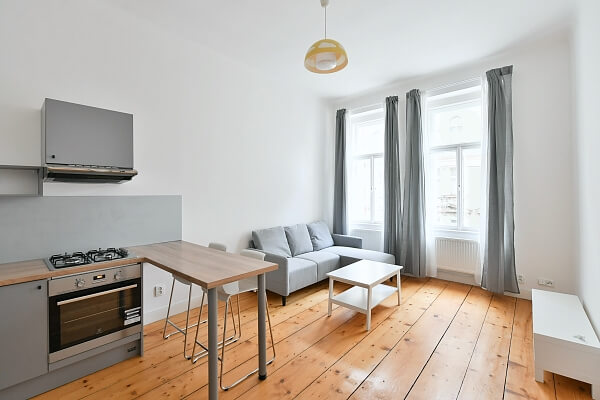 Řipská, Vinohrady - Prague 3 | Rent, Apartment One-bedroom (2+kk), 47 m²