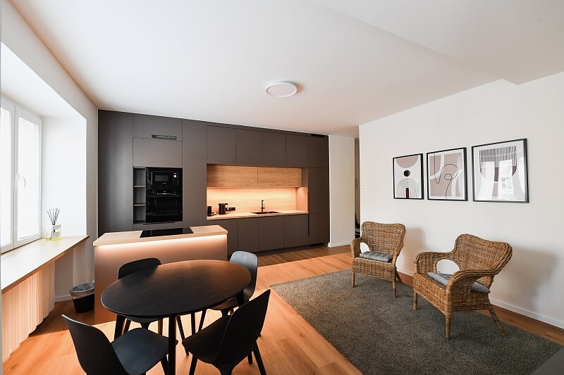 Mládeže, Břevnov - Prague 6 | Rent, Apartment One-bedroom (2+kk), 50 m²