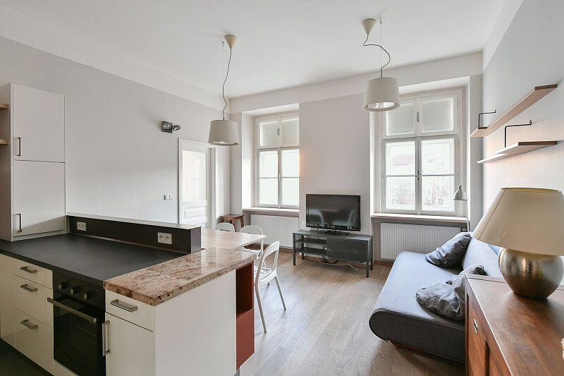 Elišky Peškové, Smíchov - Prague 5 | Rent, Apartment One-bedroom (2+kk), 58 m²