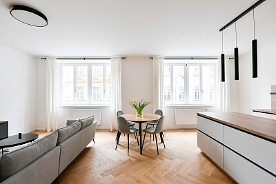 Londýnská, Vinohrady - Prague 2 | Rent, Apartment Two-bedroom (3+kk), 106 m²