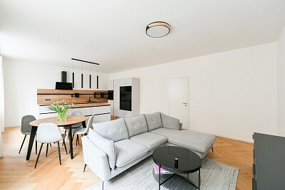 Londýnská, Vinohrady - Prague 2 | Rent, Apartment Two-bedroom (3+kk), 106 m²
