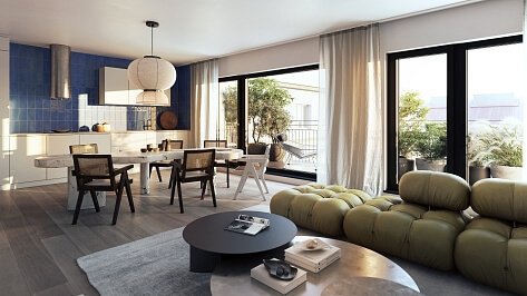 Biskupcova, Žižkov - Praha 3 | Prodej, Byt 2+kk, 83 m²