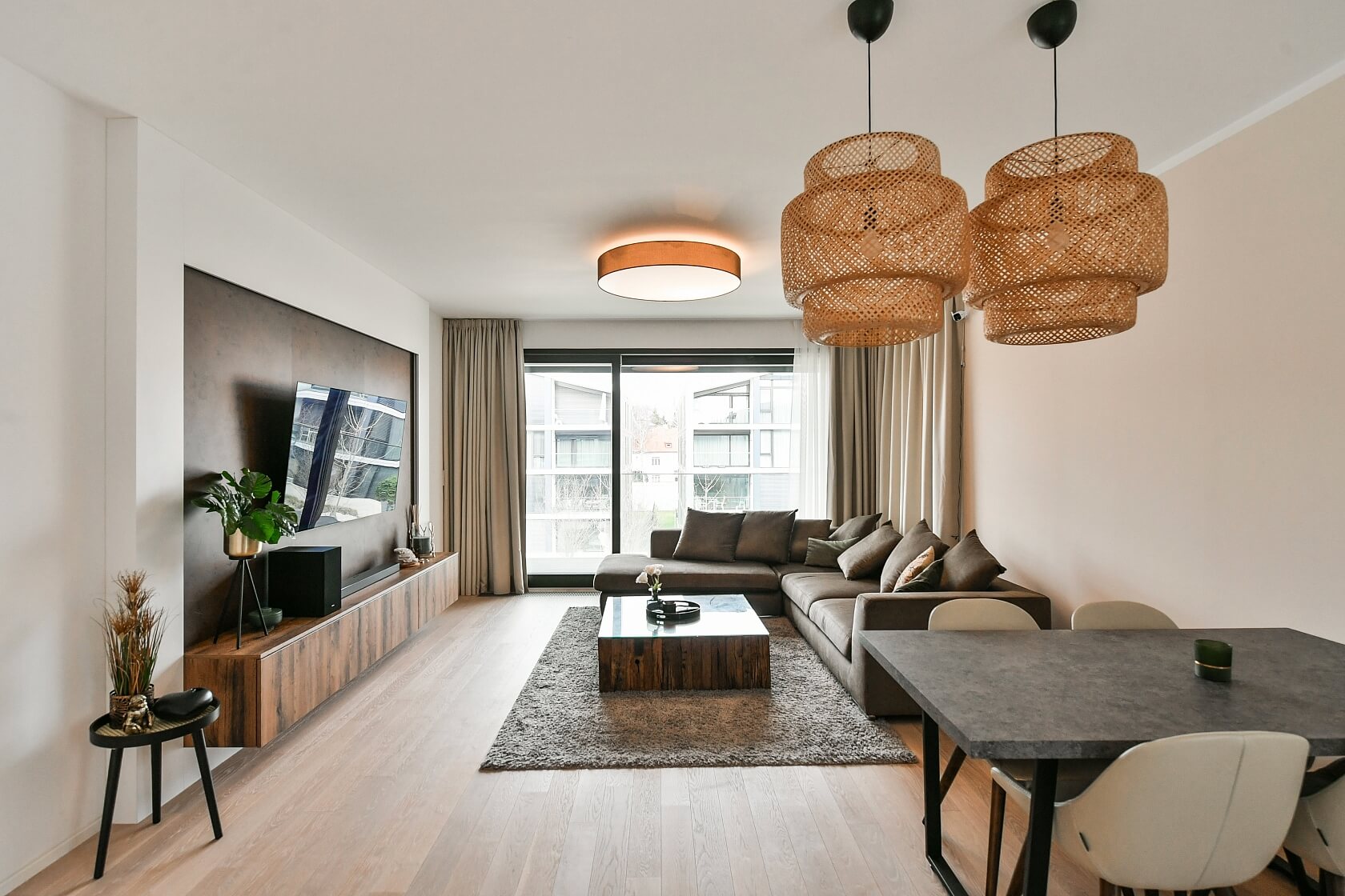 Ke dvoru, Vokovice - Prague 6 | Rent, Apartment One-bedroom (2+kk), 89 m²