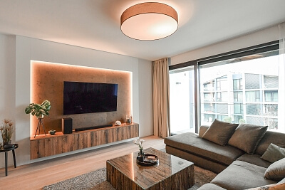 Ke dvoru, Vokovice - Prague 6 | Rent, Apartment One-bedroom (2+kk), 89 m²