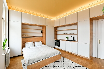 Vítkova, Karlín - Prague 8 | Rent, Apartment Studio (1+kk), 27 m²