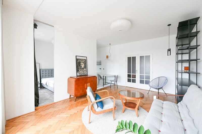 Jankovcova, Holešovice - Prague 7 | Rent, Apartment One-bedroom (2+kk), 54 m²