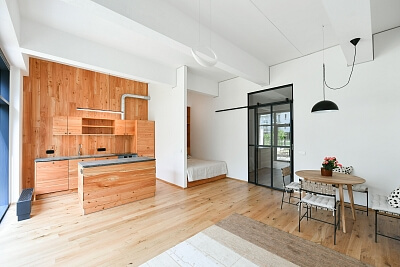 Naskové, Košíře - Praha 5 | Pronájem, Byt 1+kk, 47 m²