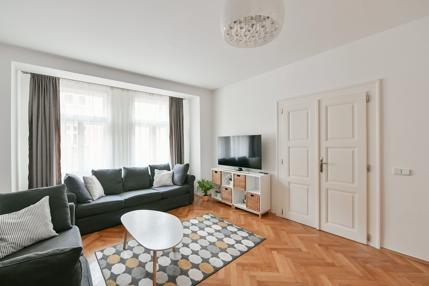 Slezská, Vinohrady - Praha 3 | Pronájem, Byt 2+1, 94 m²