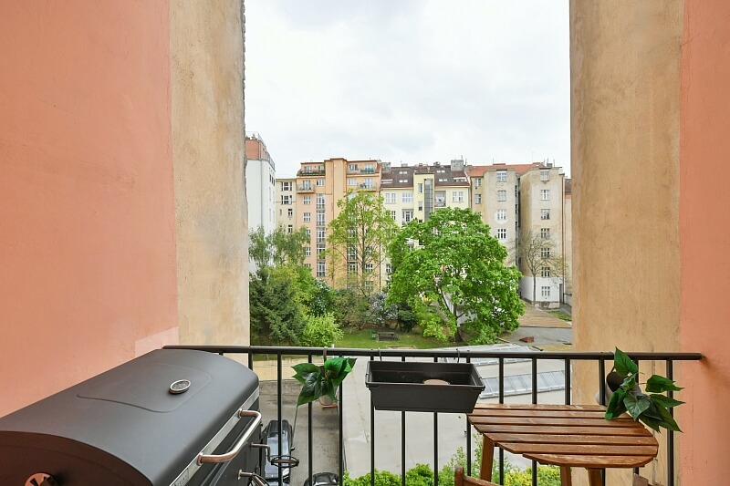 Slezská, Vinohrady - Prague 3 | Rent, Apartment One-bedroom (2+1), 94 m²
