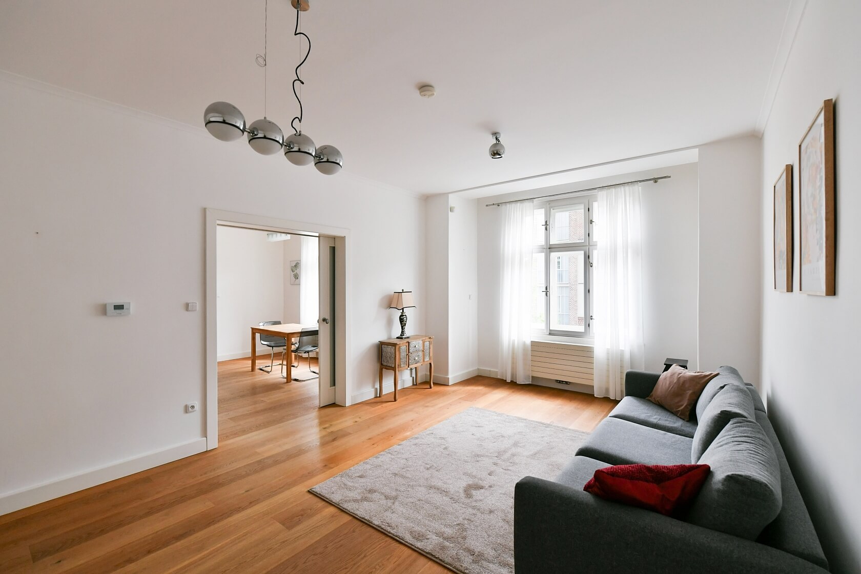 Terronská, Bubeneč - Prague 6 | Rent, Apartment One-bedroom (2+1), 75 m²