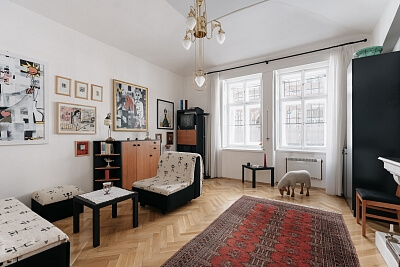 Černá, Nové Město - Prague 1 | Sale, Apartment One-bedroom (2+kk), 75 m²