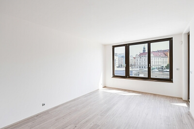 Bassova, Vysočany - Prague 9 | Rent, Apartment One-bedroom (2+kk), 61 m²