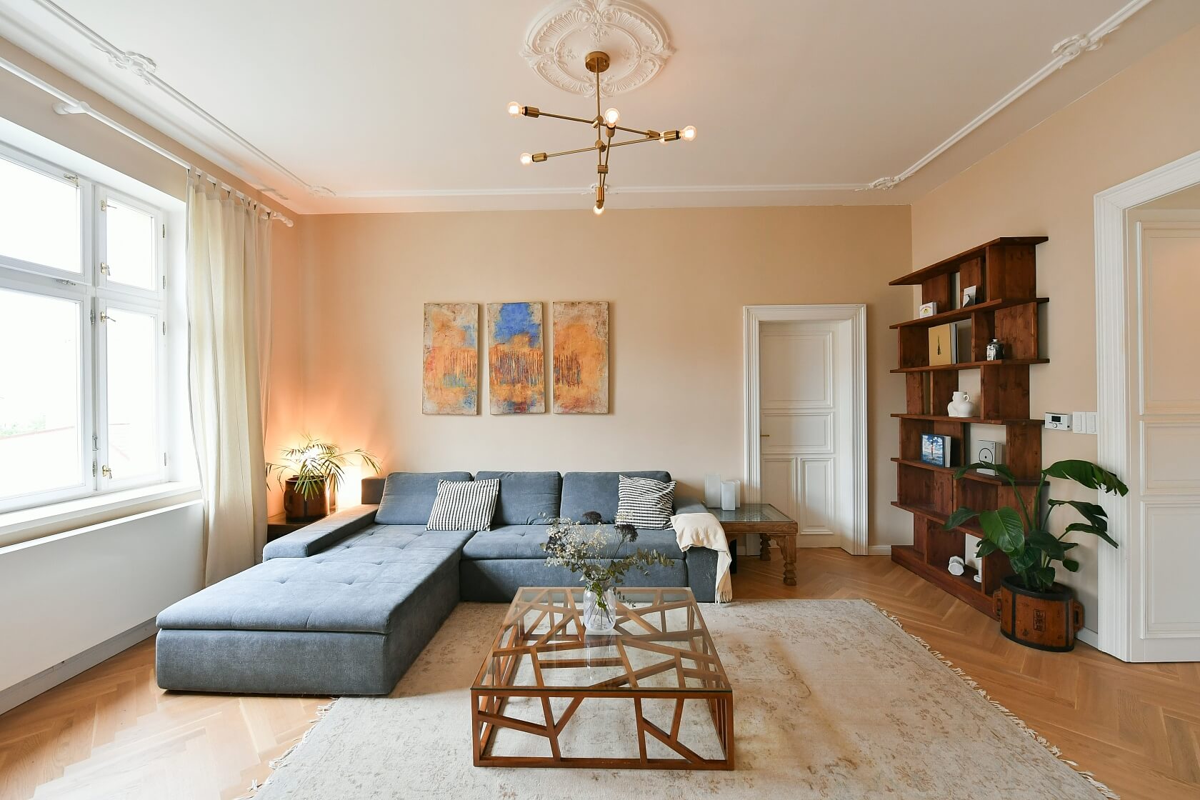 Rybalkova, Vinohrady - Praha 2 | Pronájem, Byt 4+1, 108 m²