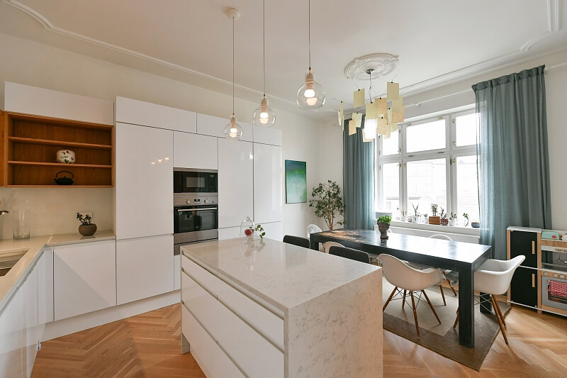 Rybalkova, Vinohrady - Prague 2 | Rent, Apartment Three-bedroom (4+1), 108 m²