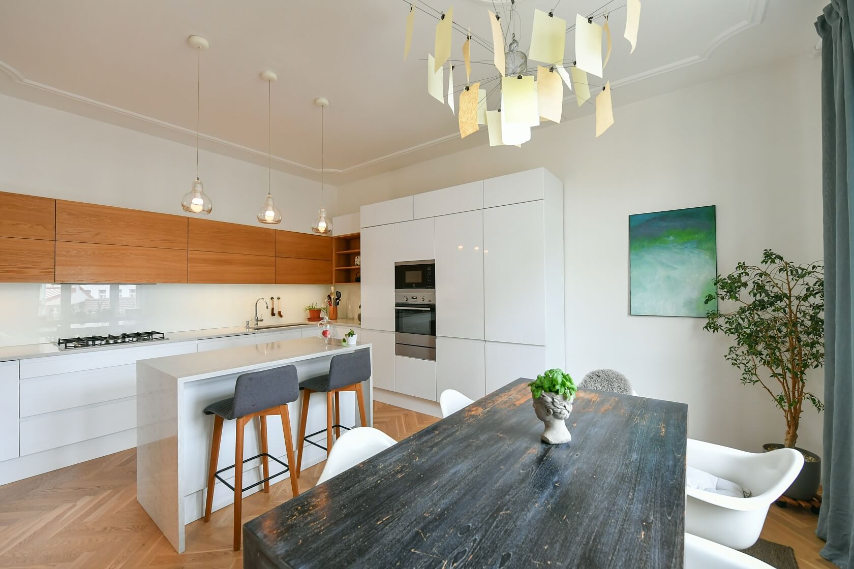 Rybalkova, Vinohrady - Prague 2 | Rent, Apartment Three-bedroom (4+1), 108 m²