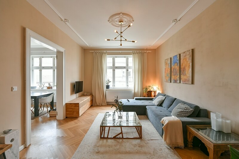 Rybalkova, Vinohrady - Praha 2 | Pronájem, Byt 4+1, 108 m²