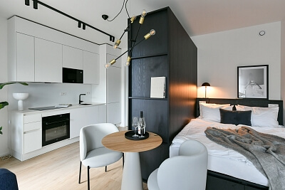 Nádražní, Smíchov - Praha 5 | Pronájem, Byt 1+kk, 38 m²