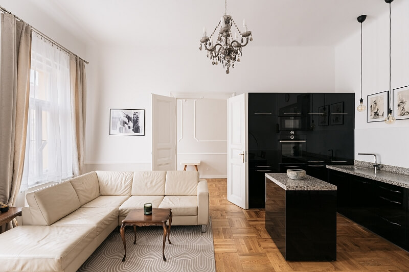 Korunní, Vinohrady - Prague 2 | Rent, Apartment Three-bedroom (4+kk), 97 m²