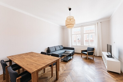 Řehořova, Žižkov - Prague 3 | Rent, Apartment One-bedroom (2+1), 58 m²
