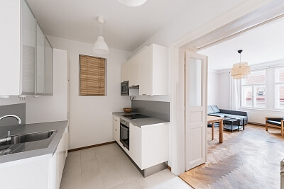 Řehořova, Žižkov - Prague 3 | Rent, Apartment One-bedroom (2+1), 58 m²