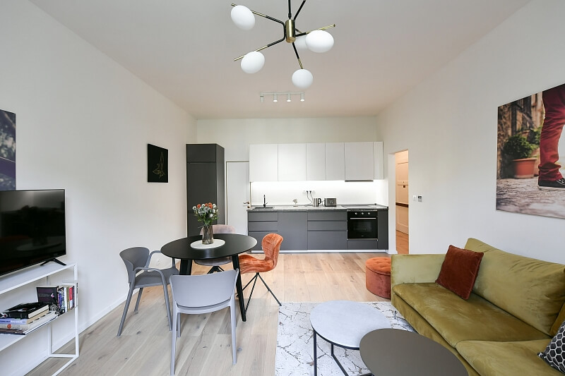 Písecká, Vinohrady - Praha 3 | Pronájem, Byt 2+kk, 46 m²