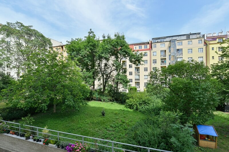 Písecká, Vinohrady - Prague 3 | Rent, Apartment One-bedroom (2+kk), 46 m²