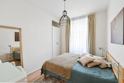 Písecká, Vinohrady - Praha 3 | Pronájem, Byt 2+kk, 46 m²