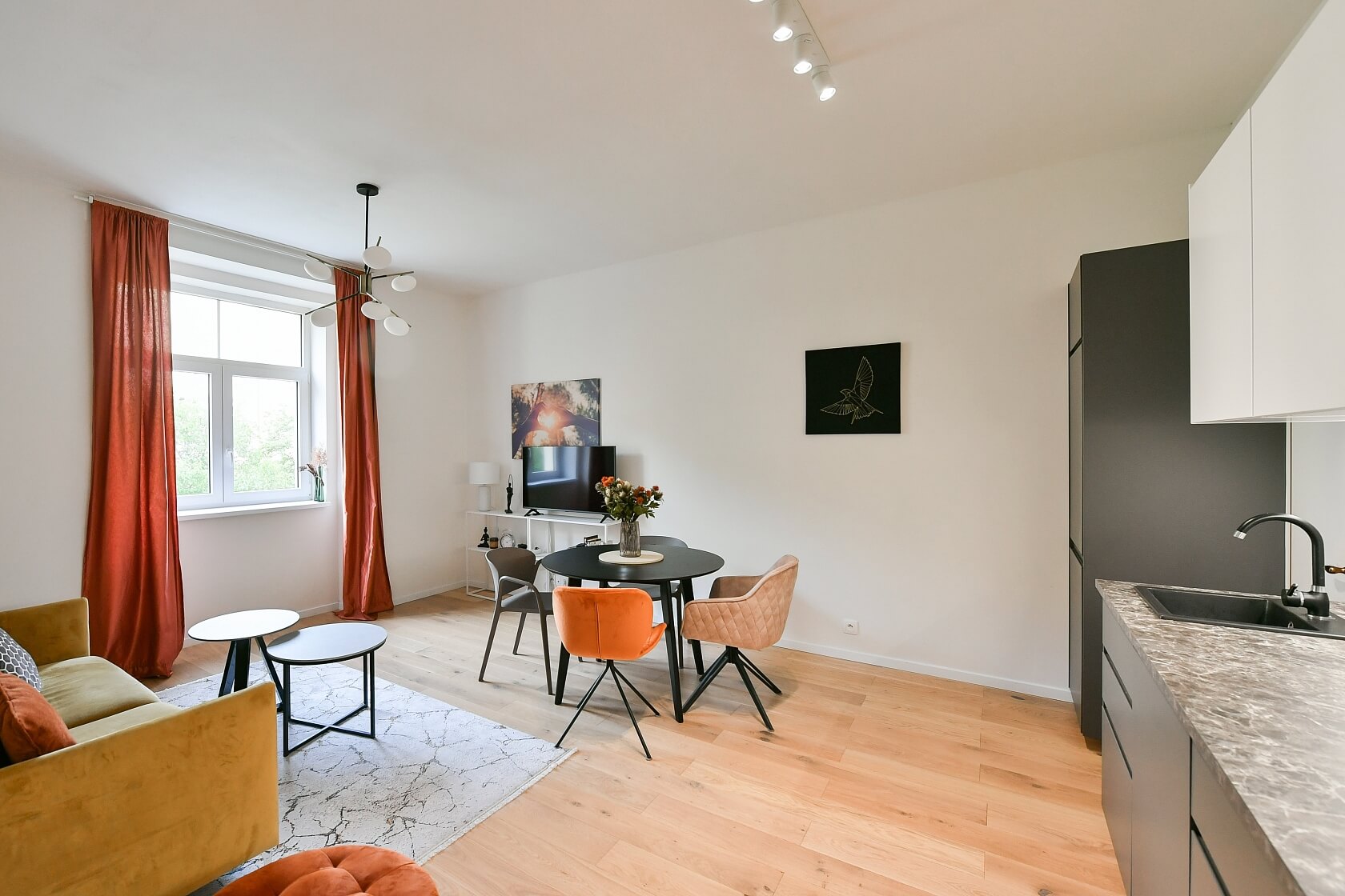 Písecká, Vinohrady - Praha 3 | Pronájem, Byt 2+kk, 46 m²