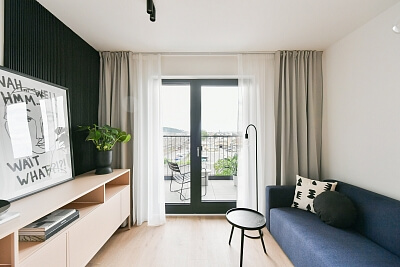 U Lihovaru, Smíchov - Prague 5 | Rent, Apartment Studio (1+kk), 31 m²