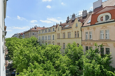 Lužická, Vinohrady - Prague 2 | Rent, Apartment One-bedroom (2+kk), 61 m²