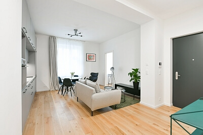 Mydlářka, Dejvice - Prague 6 | Rent, Apartment One-bedroom (2+kk), 43 m²
