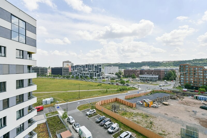 Sokolova, Karlín - Prague 8 | Rent, Apartment One-bedroom (2+kk), 40 m²