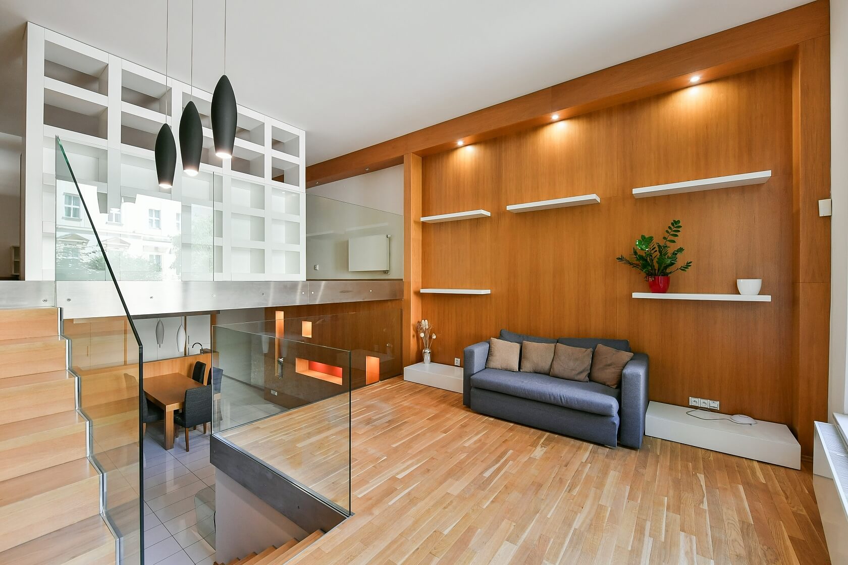 Senovážné náměstí, Nové Město - Prague 1 | Rent, Apartment One-bedroom (2+kk), 103 m²