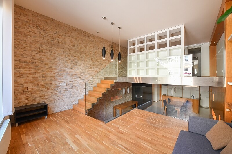 Senovážné náměstí, Nové Město - Prague 1 | Rent, Apartment One-bedroom (2+kk), 103 m²