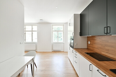 U Nikolajky, Smíchov - Prague 5 | Rent, Apartment Studio (1+kk), 43 m²