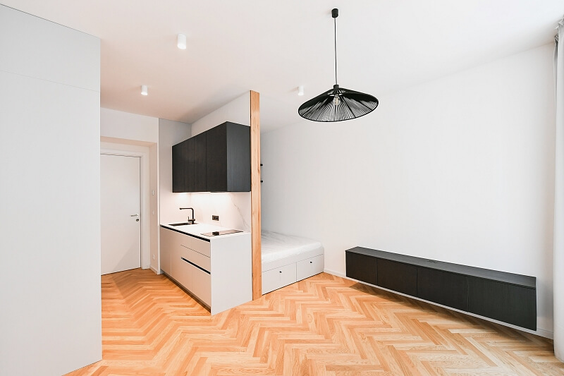 Varšavská, Vinohrady - Prague 2 | Rent, Apartment Studio (1+kk), 33 m²
