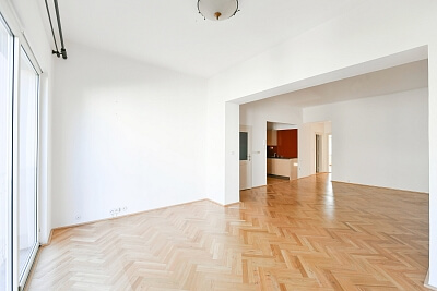 Belgická, Vinohrady - Prague 2 | Rent, Apartment Two-bedroom (3+kk), 101 m²