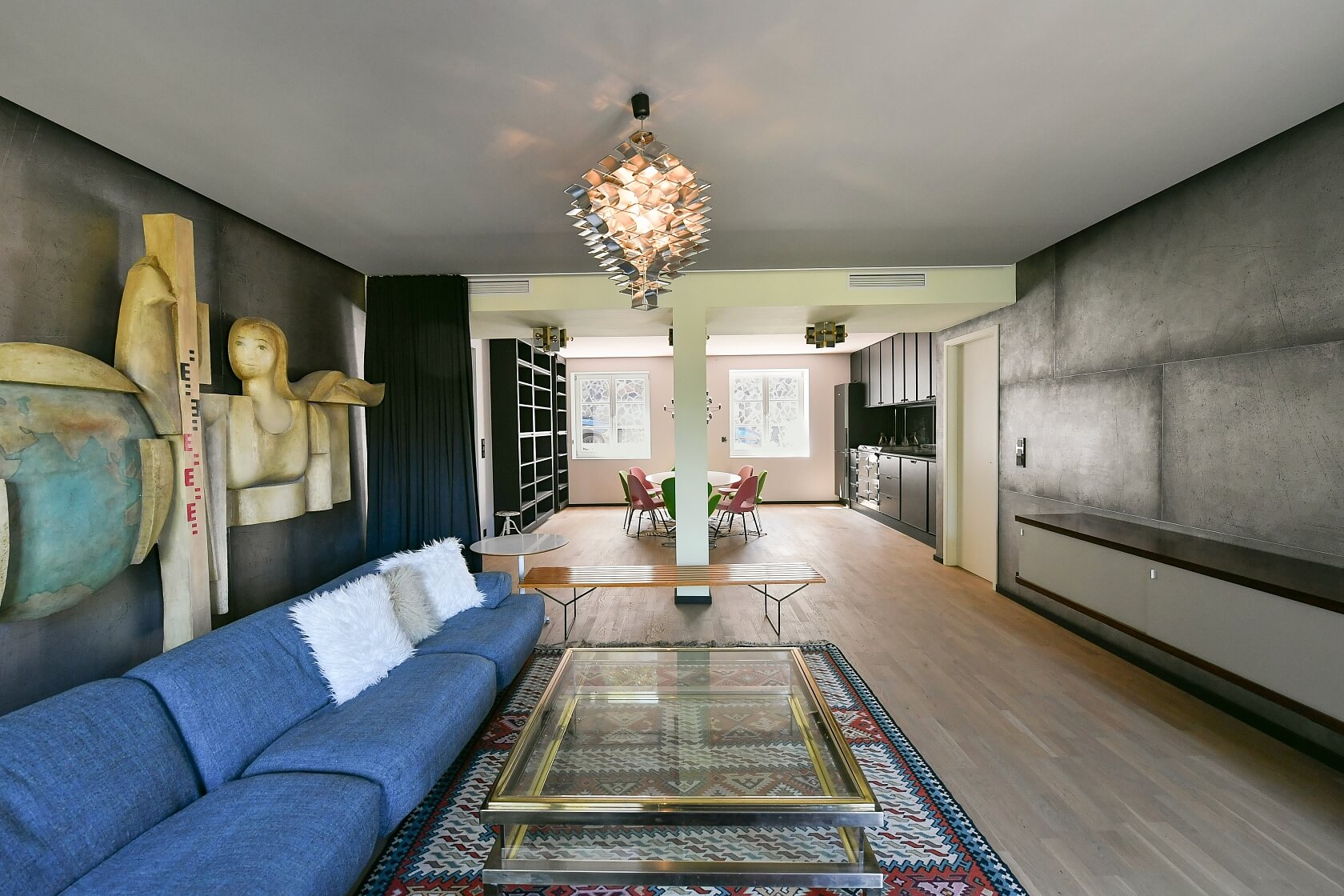 V Sadech, Bubeneč - Praha 6 | Pronájem, Byt 2+kk, 121 m²